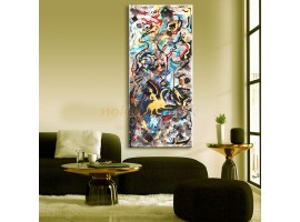 Canvas Look inside - Soyut Resim Tuval Baskı - 199024